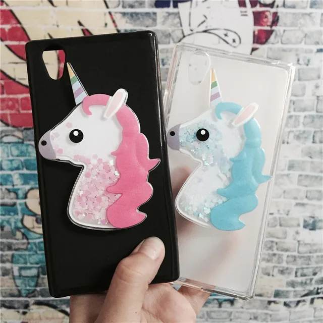 Special Price 3D Unicorn Quicksand Liquid Soft Silicone Case for Lenovo P70 P70T P70-T Phone Cover Cartoon Diamond Funda Coque Fashion