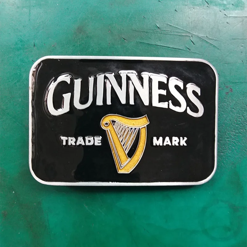 1 шт. Guinness торговая марка ковбой, девушка-ковбой ремень пряжка подходит для 4 см Wideth ремень