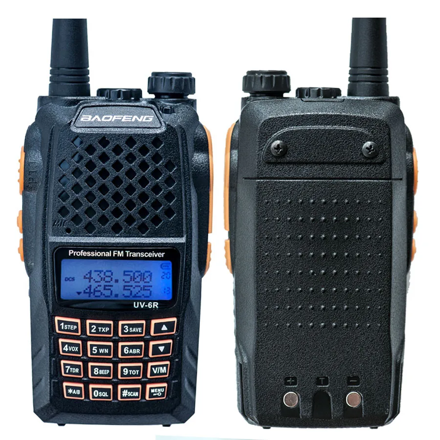 Baofeng UV 6R Walkie Talkie UHF&VHF Dual Band UV 6R CB Radio UV 5R