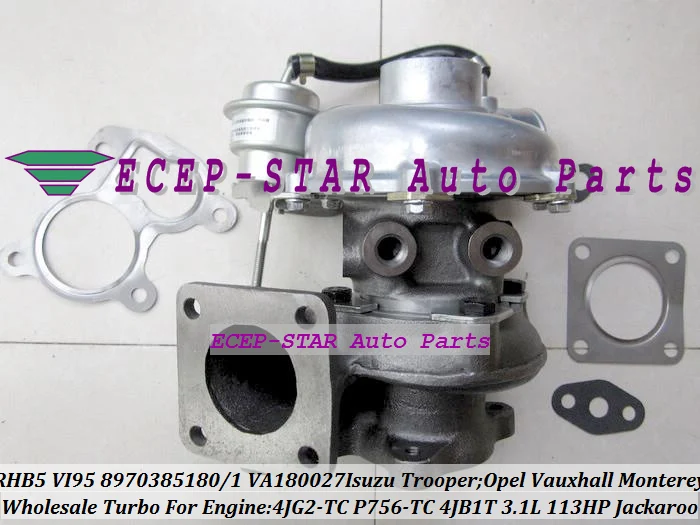 RHB5 VI95 8970385180 8970385181 VA180027 For ISUZU Trooper Holden Rodeo Jackaroo;Opel Vauxhall Monterey 4JB1T 4JG2-TC 3.1L 113HP (9)