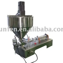 Машина для наполнения пасты с одной головкой с мешалкой(кремовый наполнитель с мешалкой, пневматический наполнитель соуса с миксером