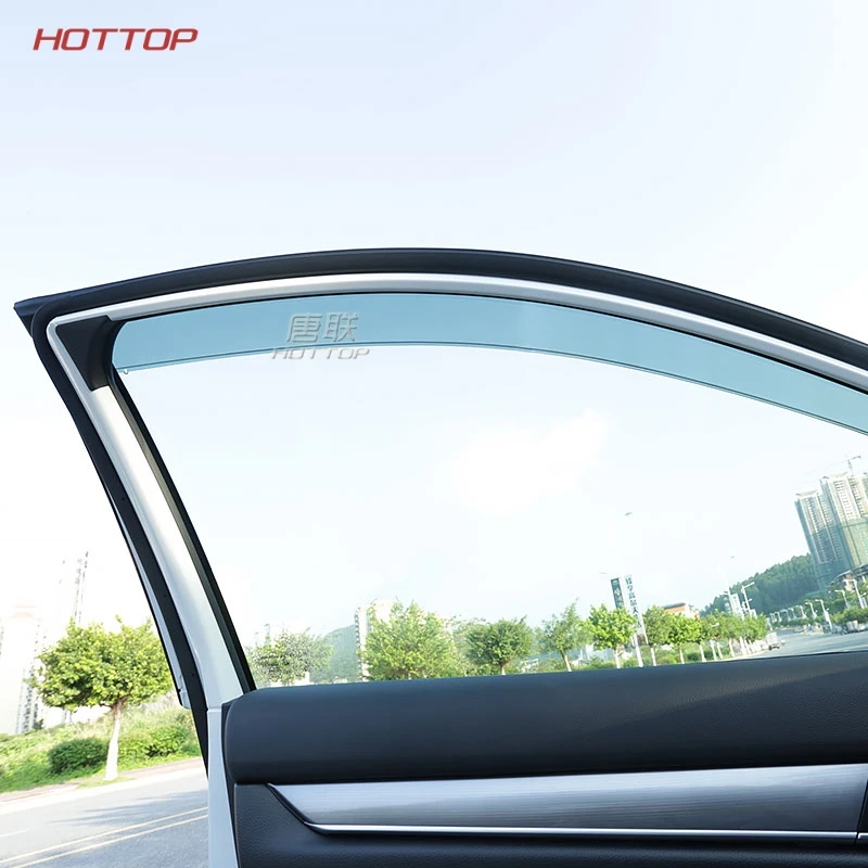 Козырек от дождя Topunion для окна дыма Honda Accord 2018 2017 2016 2015 2014 ABS дефлекторы солнца