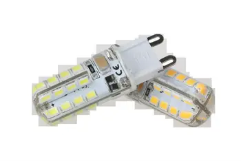 

[Seven Neon]10pcs High power 140-160LM G9 AC220V 2.5W 32led SMD2835 360Beam Angle Lamp Replace Halogen Lamp spotlight bulb