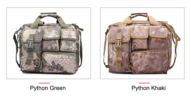 Уличная военная сумка-мессенджер, мужская сумка через плечо, военная сумка для ноутбука, сумка для ноутбука 1", 6 цветов