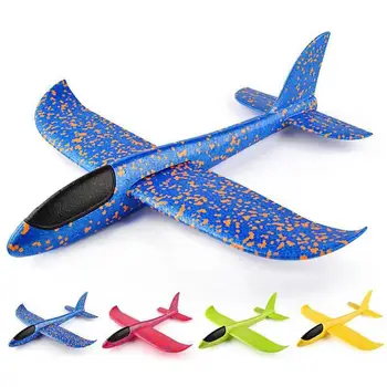 

Foam Plane Throwing Glider Toy Outdoor Fun Sports Fluffy Foam EPP Planes Supplie toys Airplane Inertial Plane Model for Children