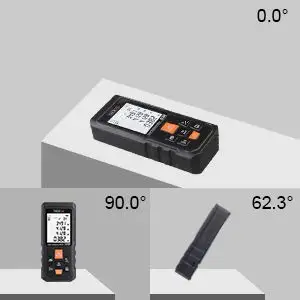 TACKLIFE Лазерная мера 165Ft с электронным датчиком угла штатив винтовое отверстие задержка измерения режим переносная сумка батареи-S3-50