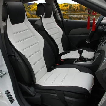 

Only 2 Driver seat Special Leather car seat covers For Benz A B C D E S series Vito Viano Sprinter Maybach CLA CLK GLC styling