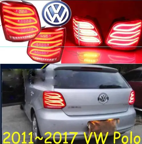 HID, 2011~, автомобильный Стайлинг для POLO фар, sharan, Golf6, routan, saviro, polo, passat, magotan, POLO Головной фонарь - Цвет: LED Taillight