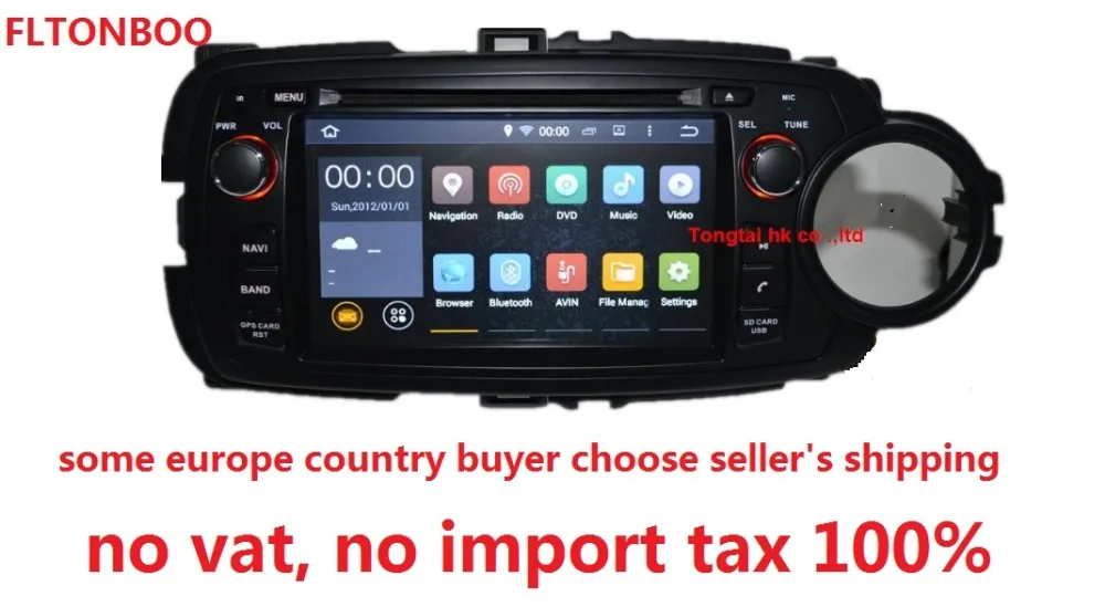 

7"pure Android 7.1 for TOYOTA YARIS RIGHT 2011 car DVD,gps navigation,BT,3G,Wifi,cortex A9,1GB,DDR3,TDA7786,Russian,english