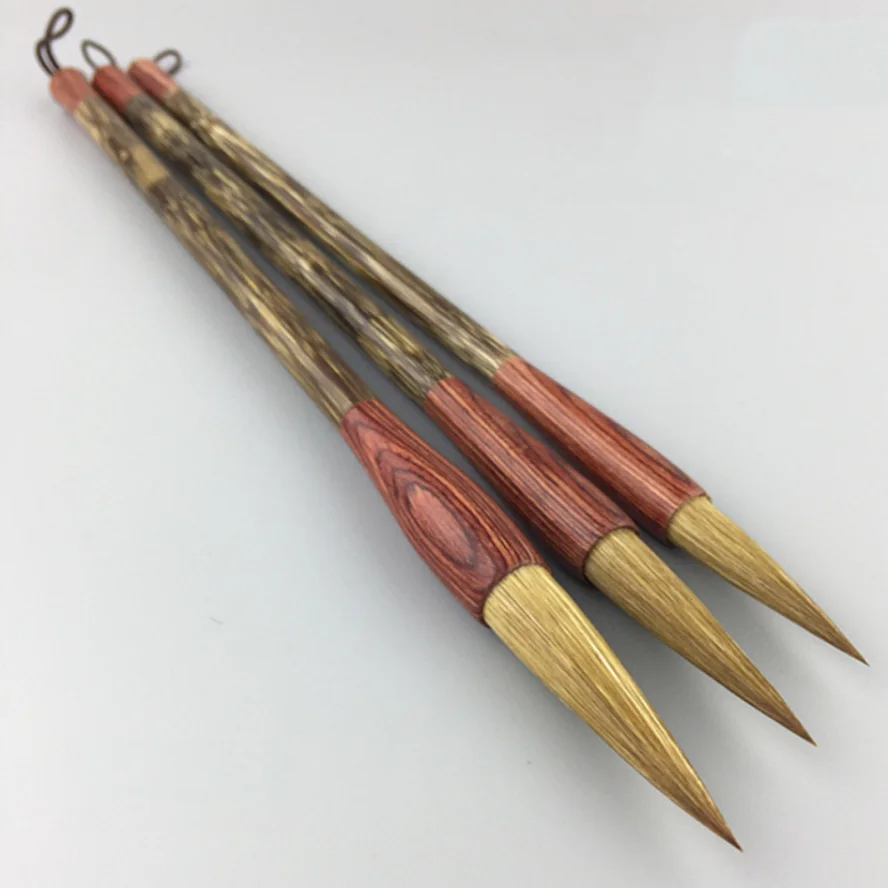 Buy 3pcs Top Chinese Calligraphy Brushes pen Weasel