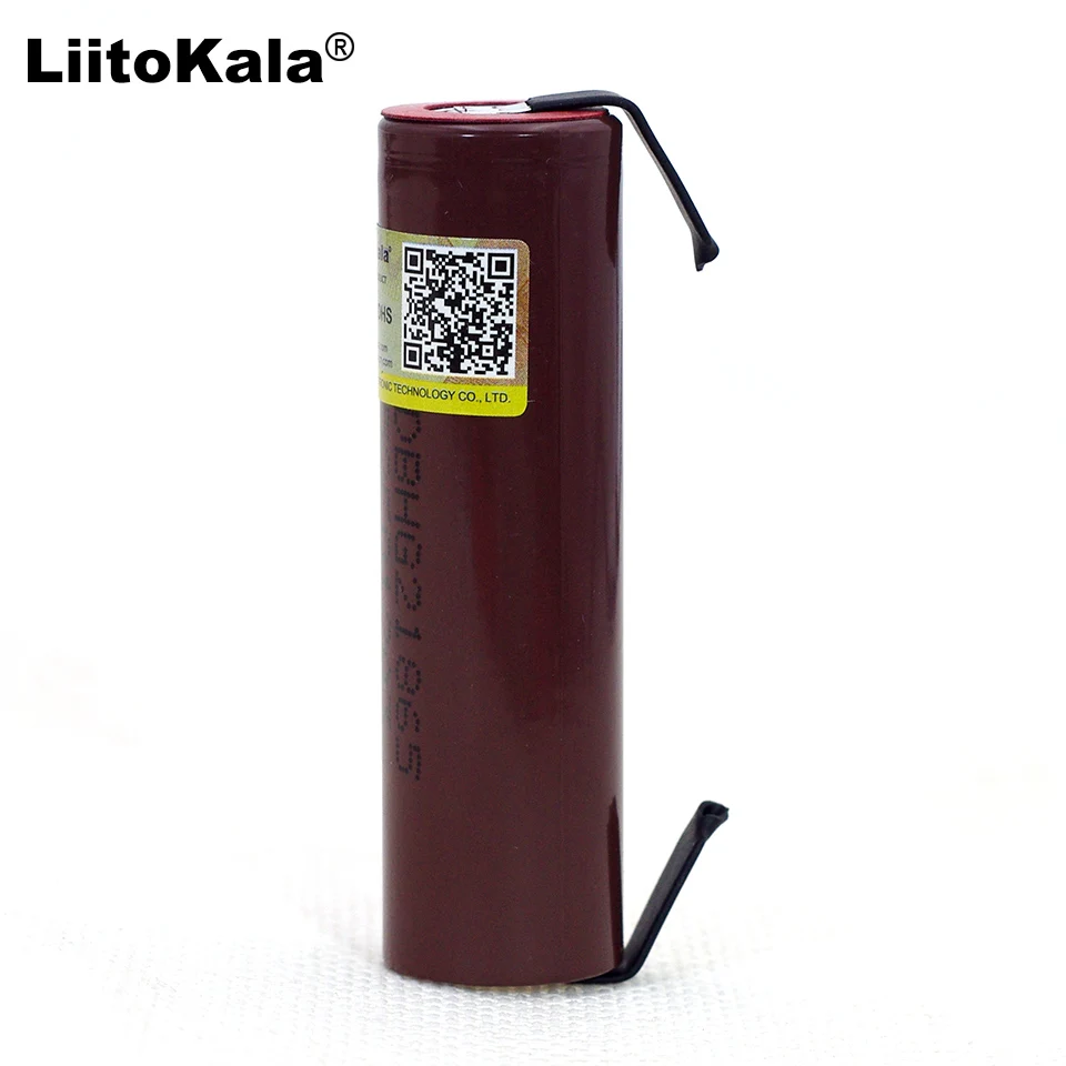 Liitokala для HG2 18650 3000mAh Электронная сигарета перезаряжаемая батарея высокого разряда, 30A высокий ток+ DIY nicke