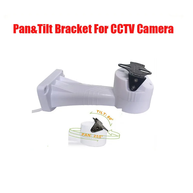 Suporte da Câmera de Montagem na Parede Frete Grátis Motorizado Tilt Girar Cctv Rs485 Controle Horizontal 255 Vertical 50 Graus Pan