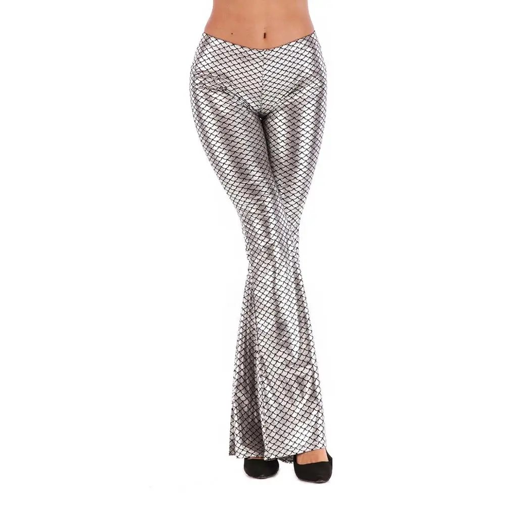 Pantalones De Pierna Ancha Con Lentejuelas Para Mujer - Cintura Alta, Estilo Disco Años 70, Ideales Para Fiestas O Streetwear