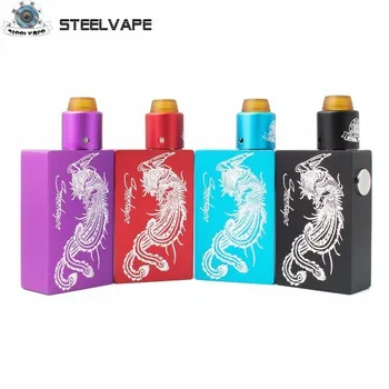 

Original Steelvape Phoenix BF Box Mod Kit 24 MM Diameter Vape With Bottom Feeder Mod Fit 18650/20700 Battery 2018 New Vapporizer
