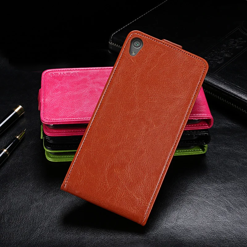 Idewei для Sony XA 5.0 ''Case 4 цвета Высокое качество до Подпушка Флип кожаный телефон