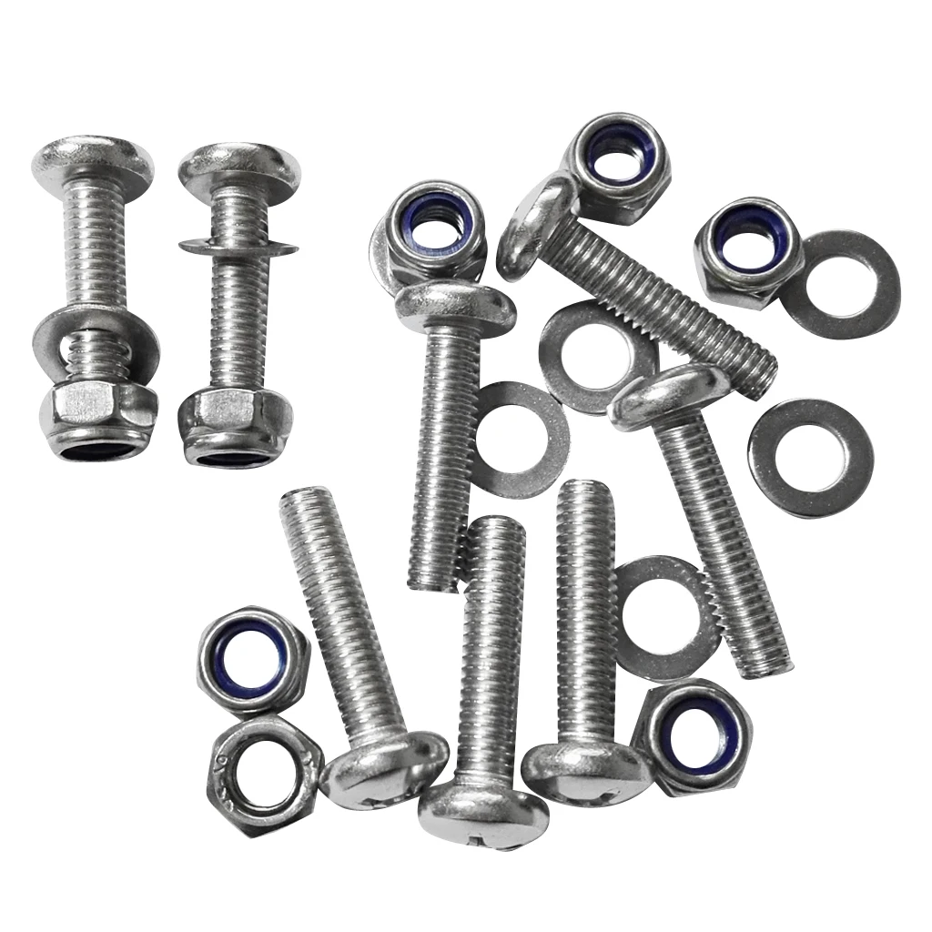 Boat Marine Stainless Steel Hardware Fastener Kit Screws Nuts Bolts Washers Parts & Accessories