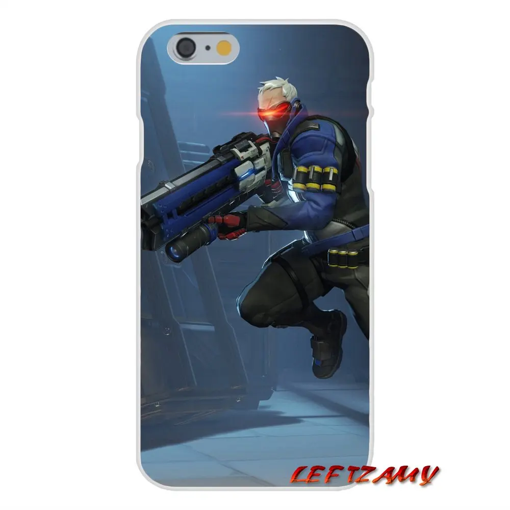 Для huawei P8 P9 P10 Lite 2017 Honor 4C 5X 5C 6X mate 7 8 9 10 Pro game Overwatch OW Soldier 76 аксессуары чехлы для