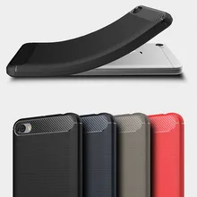 

Phone Case For Xiaomi Redmi Note 5 Case Silicon Anti-knock Cover For Xiaomi Redmi Note 5A Prime Y1 Lite Cover Carbon Fiber
