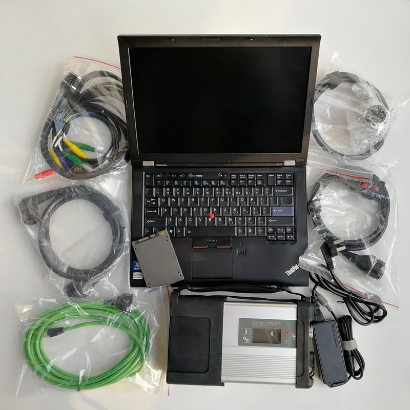 Super MB Star C5 SD Compact 5 с V12. программным обеспечением X/EPC/WIS/Vediamo в HDD/SSD T410 используется ноутбук 4G для авто диагностических инструментов