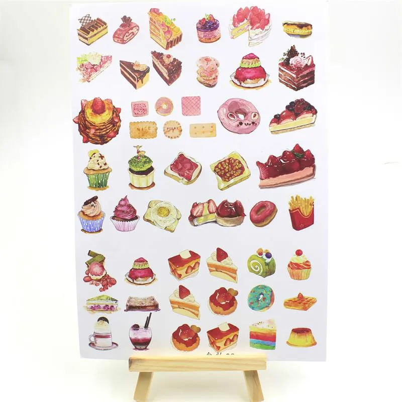 

KSCRAFT Delicious Food Self- adhesive Paper Sticker for Scrapbooking/ DIY Crafts/ Card Making Decoration