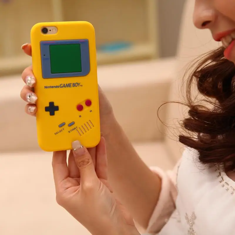 

3D Retro Gameboy Shockproof Back Soft Silicone Protective Case Cover for Apple iPhone 5c Case Fundas Coque Capa