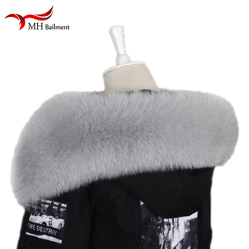 

Women Winter Coat Fur Scarves Neck warmth Fox Fur Warm Warmers Real fox Fur Scarf Jackets Real Fur Collar Scarf, Hat Glove Sets