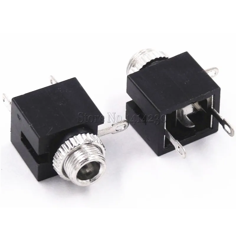 3,5mm Connecteur Jack Audio Montage Femelle Prise PCB 5 Broche PJ-313 5Pcs