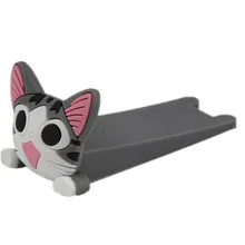 Baby Satefy Door Stopper Finger Protection Corner Guards Cartoon Children Door Stoppers Holder Silicone Mouse Shape