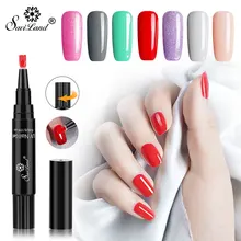 Soak off 60 Цвета 3 в 1 гель для ногтей Лаки Ручка лак гель для ногтей one step для ногтей, гибрид, 6 Вт УФ/светодиодный лак для ногтей Гель-лак для ногтей ручка
