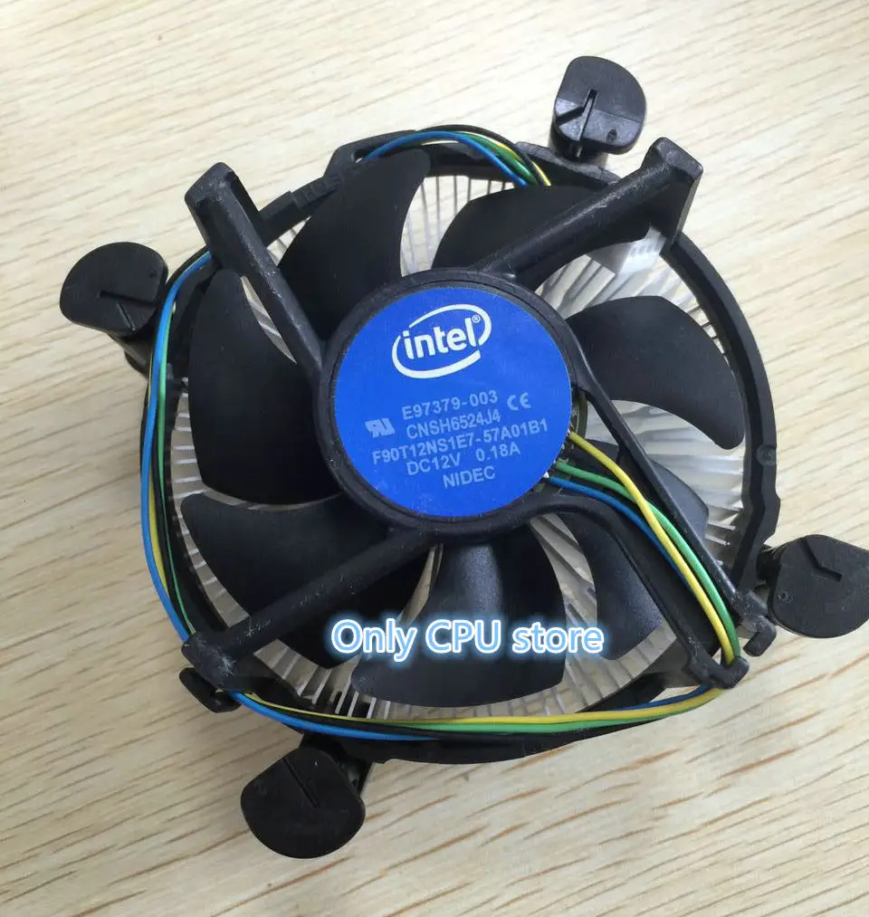 

Inte G1840 G4560 G3220 G3260 G4600 G4400 Original Boxed processor CPU Radiator Cooling fan Coolers /Thermal compound /Cooler