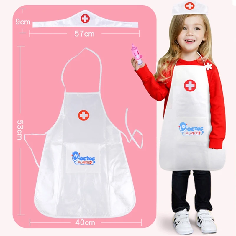 New Arrival Children Play Role Play Doctor Clothing Toys Baby Nurse Doctor Performing Small Holiday Gift