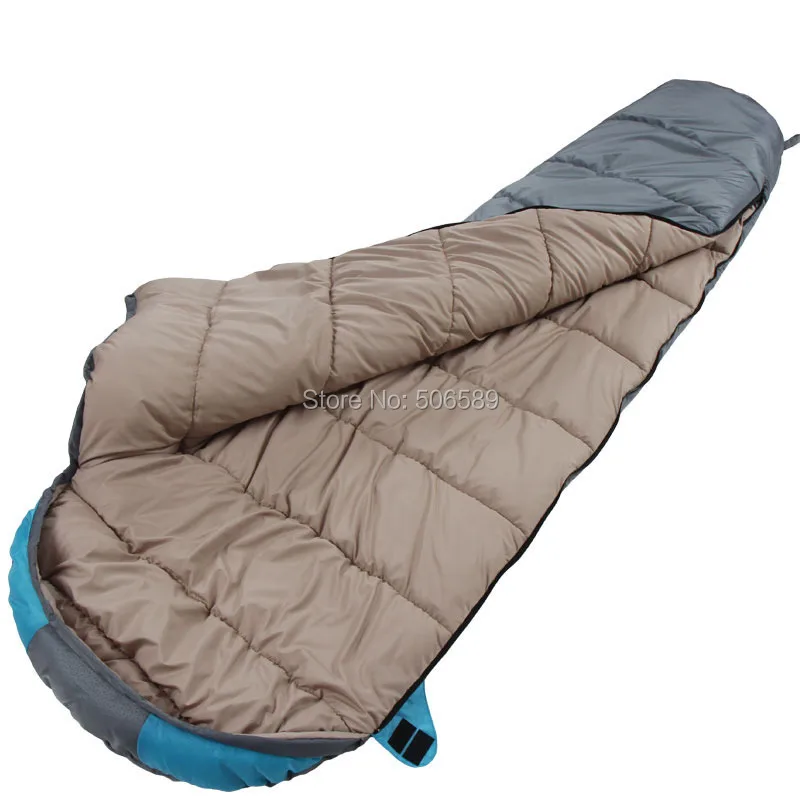 Бесплатная доставка туристический отдых спальный мешок Мумия Тип спальный мешок 210x75x50 1.45 кг