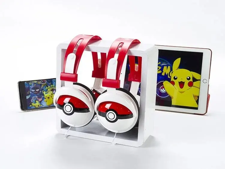  AY-8 Cartoon Headphones 3.5mm Jake Stereo Headset For Girls Boys With Mic For Computer Kids Earphone 