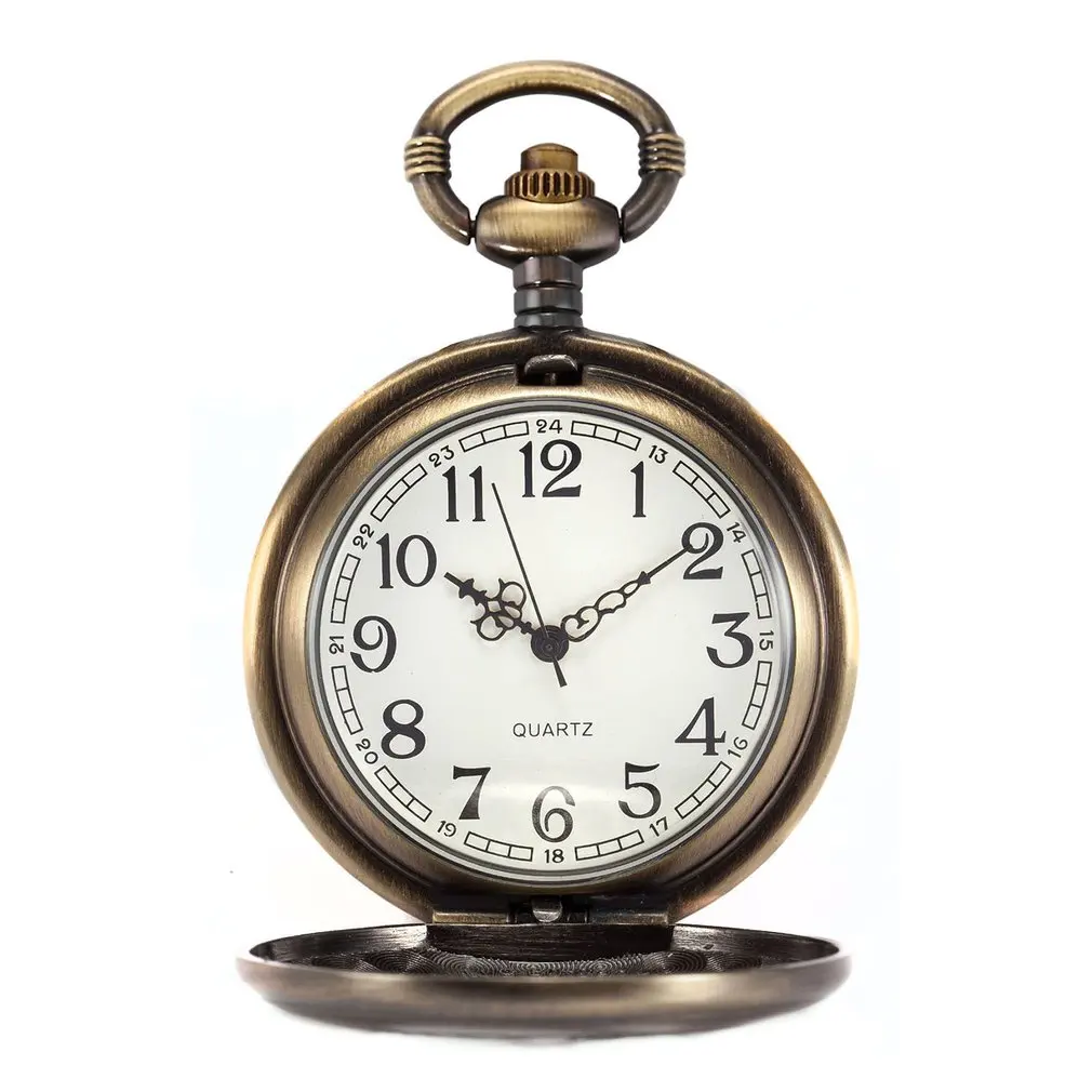 

XL348 Hollow Train Pattern Quartz Pocket Watch Mechanical Pocket Watch Antique Luxury Brand Necklace Exquisite Pocket Watches