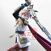 S2604 FINAL FANTASY XIII FF F 13 осветительный меч W/стенд для дисплея 46"