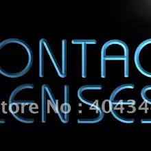 LB491-контактные линзы оптические очки световая вывеска