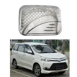 Для Toyota Daihatsu Ксения F653 F654RM Avanza 2015 2016 2017 2018 из АБС-пластика, хромовые автомобильные аксессуары для укладки Авто масла крышка топливного бака