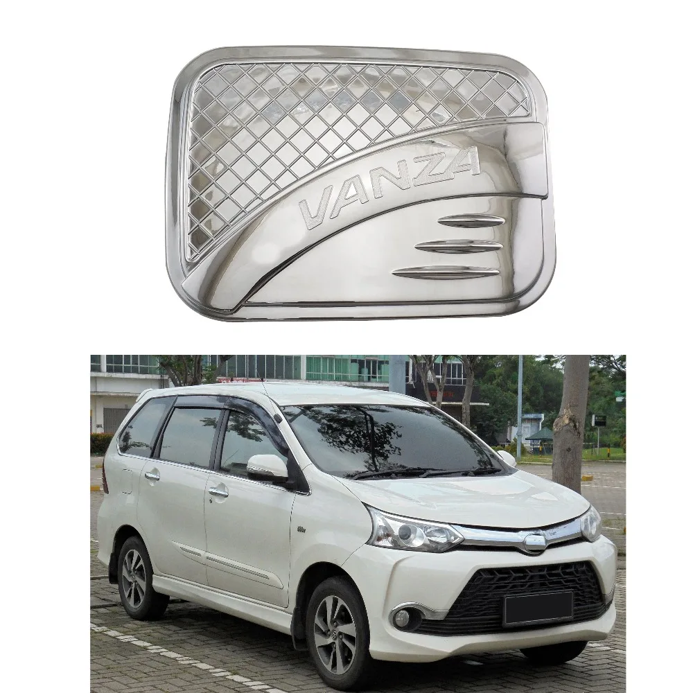 Для Toyota Daihatsu Xenia F653 F654RM Avanza 2015 2016 2017 2018 ABS хромированные автомобильные аксессуары