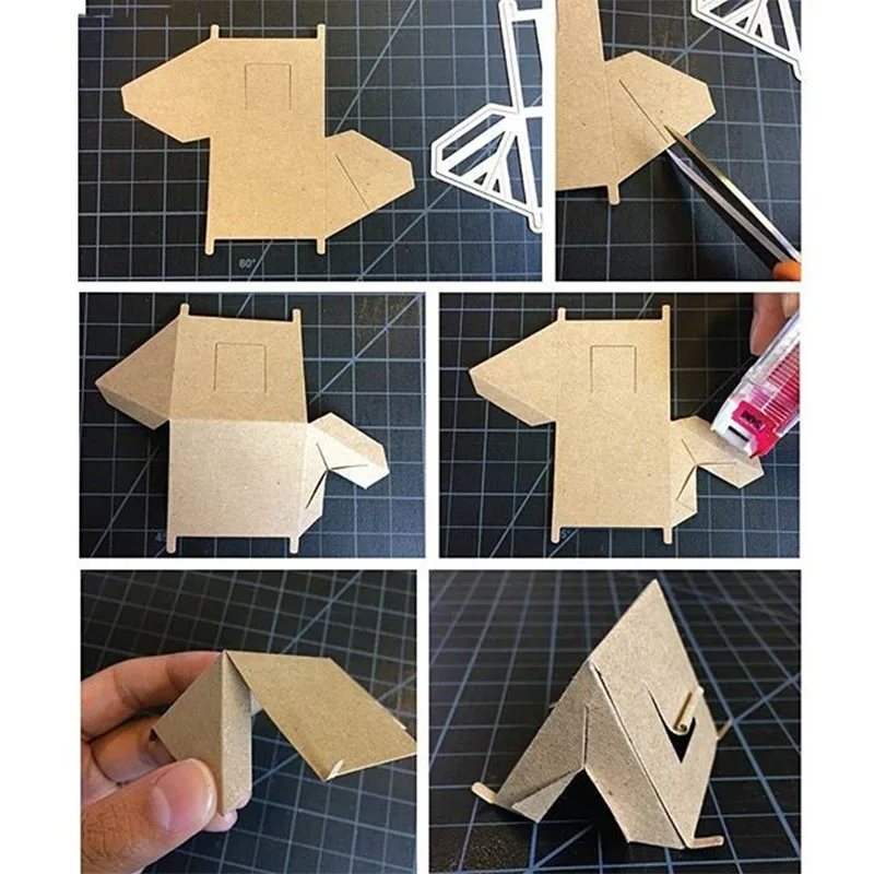 

Pop Up Tent Metal Cutting Dies Stencil for DIY Scrapbooking Embossing Paper Cards Making Decorative Crafts Diecuts New 2018 Dies