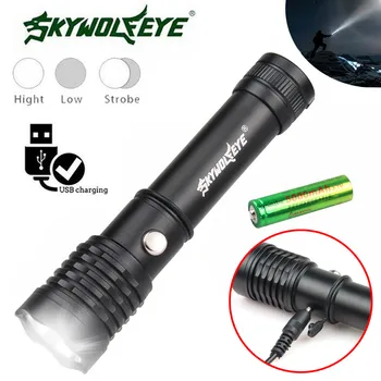 

Flashlight Camping Bright Torch Lamp for Hiking Q5 LEDWaterproof Penlight Battery camping travel outdoor activities Cycling 5.10
