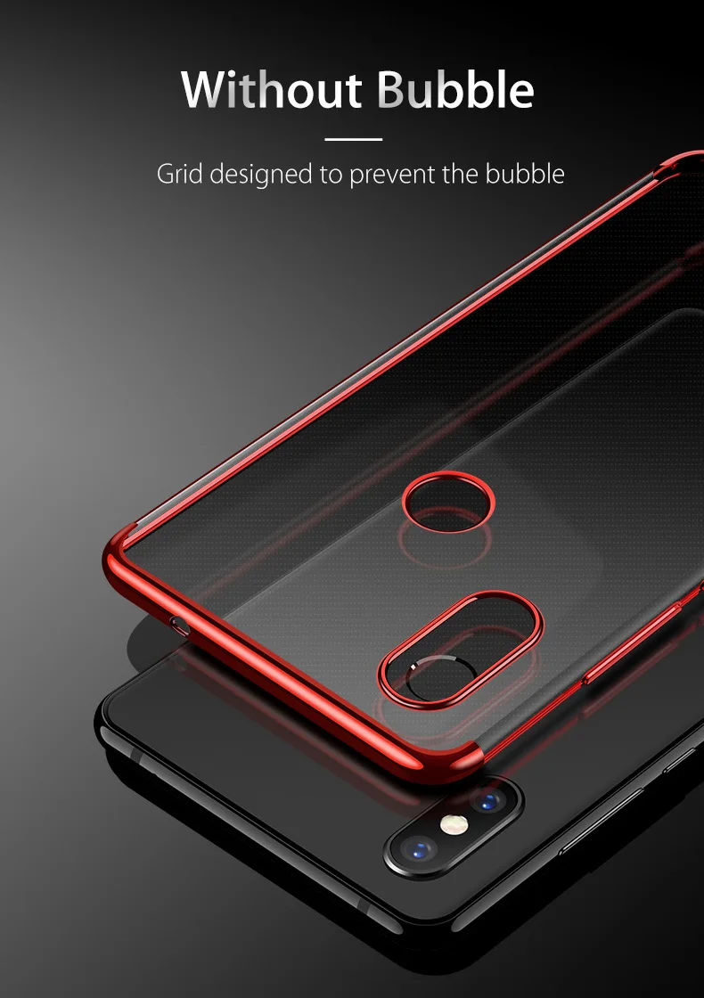 BBSW Electroplate Soft TPU Phone Case for Xiaomi Mi8 SE Mix2S 6X 5X Redmi 5 Plus Note 5 Pro 5A 5A 4X Redmi Note 4X Shining Cover (10)