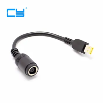 

DC audio Jack 7.9*5.4mm to Mini Rectangle 7.5*3mm Power adapter Convertor Cable 20cm For ThinkPad 10 Tablet