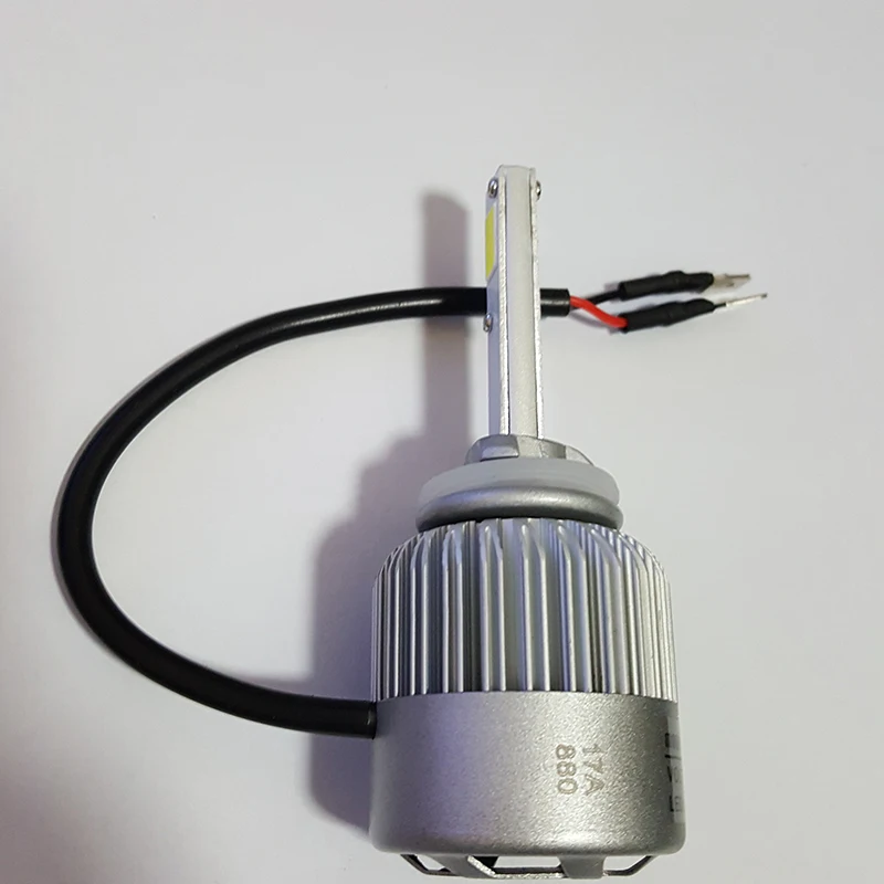 Белый Супер 6000K 12V COB 880 881 H27 светодиодный противотуманный фонарь для автомобиля C6