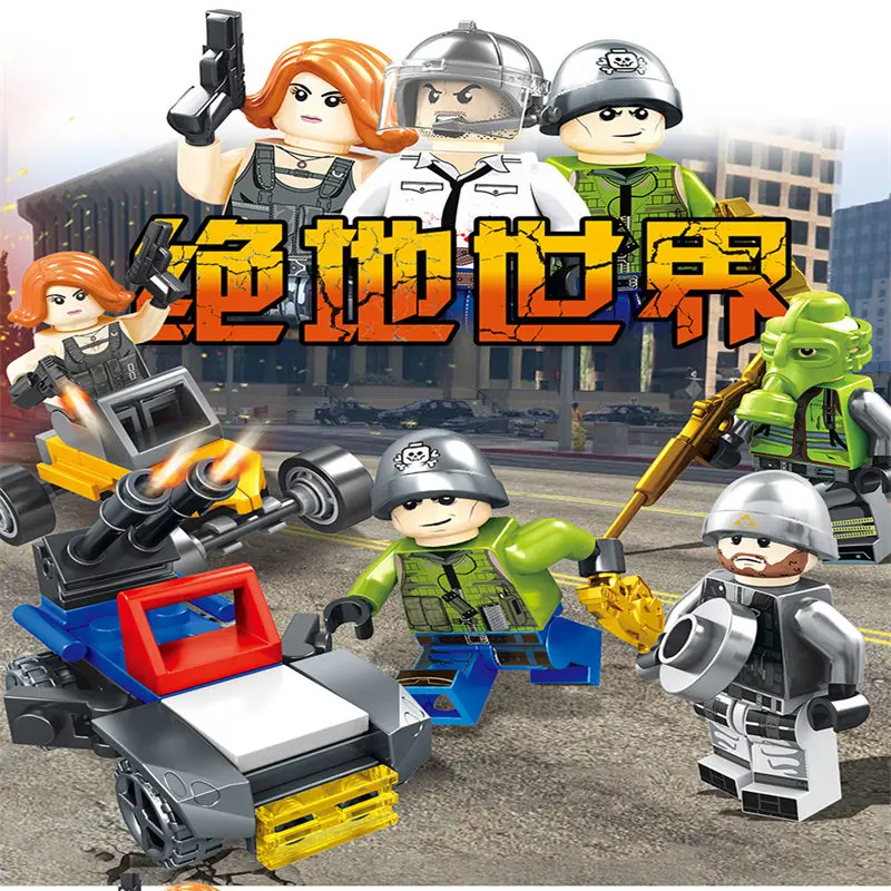 Compatible Legoings Model Building Kits Toys for Boys Military Profession Series Star Wars DIY Building Blocks Figures Mini Toy  (2)