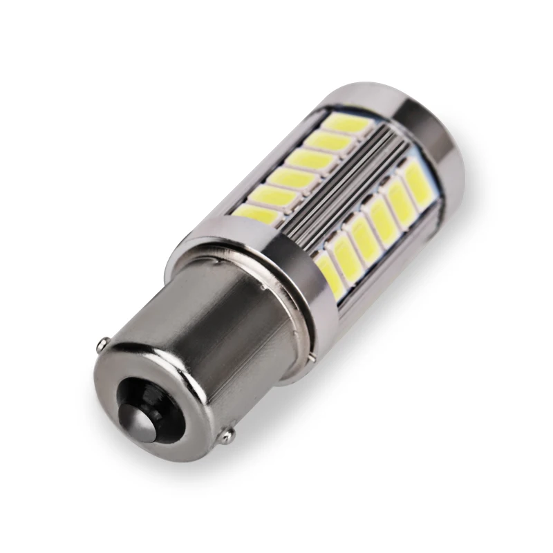 2 шт. вспышка Стробоскоп P21W BA15S 1156 33 SMD led 5630 автомобильные фонари головного света