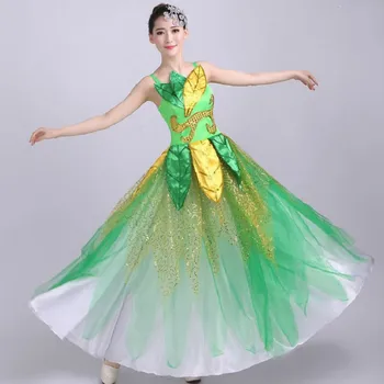 

2018 Ethnic Dance Jasmine Dance Costumes, Costumes, Oriental Performing Arts Group, Jasmine, Performance, Stage Costumes