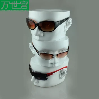 

White Fiberglass Mannequin Dummy Head For Sunglass Display,Manikin Heads