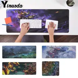 Yinuoda Лидер продаж Dota 2 герои большой Мышь pad PC компьютер Коврик хорошего качества замок края большой игры Мышь Pad