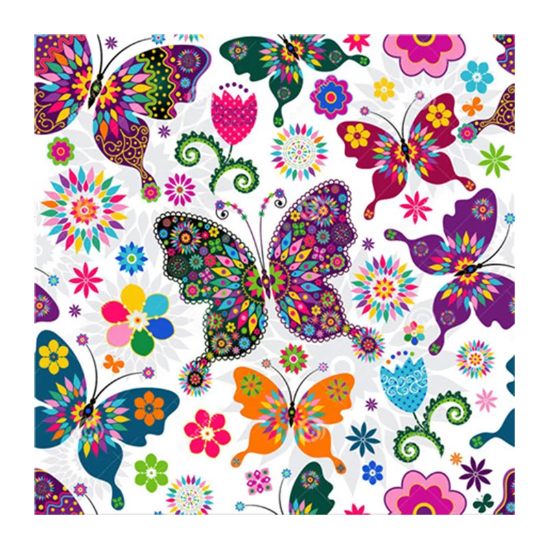 

5D DIY diamond Painting colorful butterfly Full square/Round drill Diamond embroidery Cross Stitch Rhinestone Mosaic F26