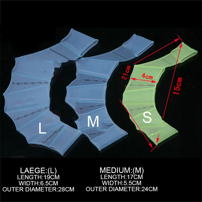 1 пара Лидер продаж Унисекс Лягушка Тип силиконовые пояса плавники ласты пальмовый палец тканевые перчатки весло водные виды спорта